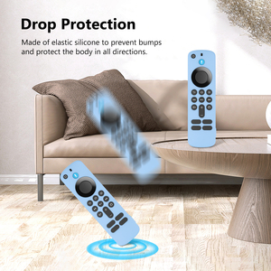 Nuovissima custodia protettiva in silicone che si illumina al buio, compatibile con il telecomando Amazon Fire <span class=keywords><strong>TV</strong></span> Stick 4K - Product Image 6