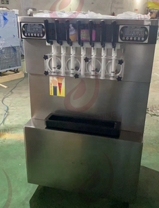 Machine à Crème Glacée Commerciale Professionnelle 7 Saveurs Populaire – Machine à <span class=keywords><strong>Glace</strong></span> Douce et Desserts Glacés - Product Image 4