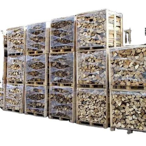 Hard Wood Firewood Birch Wood Oak and Beech Log Firewood / Mangrove Hardwood Firewood for Sale in Bulk Quantity 28 C/83F Biofuel