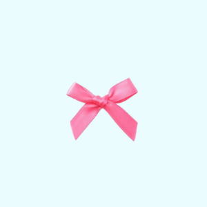 Assortiment de mini nœuds en ruban <span class=keywords><strong>satin</strong></span>é pré-noués en tissu pour emballage cadeau, artisanat et décoration de fête - Product Image 3