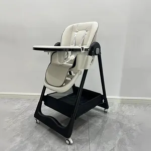 Multifuncional silla alta de bebé con ruedas 4 en 1 bebé sillas de niños bebé silla para alimentar