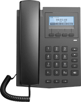 Telepon VoIP X1SP Laris Manis, 2 Jalur Telepon SIP, Mendukung 2 Akun SIP, Telepon IP Tingkat Pemula, Mendukung POE