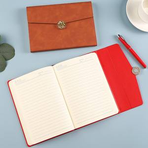 Agenda con Tapa Dura y Anillas, Hojas Sueltas, Cubierta de PU Suave, Bonito Diario, Planificador, Cuaderno con Caja de Regalo - Product Image 3