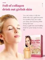 SIWEIDA Poudre thé au lait collagène éclaircissement peau amincissant beauté antioxydant glutathion garcinia thé vert probiotiqu