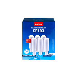Filtre à eau de remplacement pour machine à café, 6 pièces, cartouche filtrante de haute qualité, technologie anti-calcaire pour expresso - Product Image 1