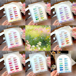 ชุดยาทาเล็บเจลสีสันสดใส 12 สี ปลอดสารพิษ ยี่ห้อ <span class=keywords><strong>Milan</strong></span> Designer ขายดี พร้อมลูกปัดแก้ว แต่งเล็บแบบตาแมว สำหรับมืออาชีพ ขายส่ง - Product Image 3