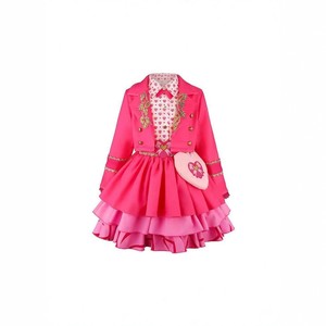 Disfraz de Cosplay de Abrigo Militar Rosa para Niñas, Traje para Actuación en Escenario de Halloween - Product Image 1