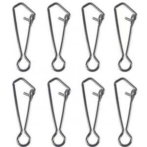Paslanmaz çelik çengel çırpıda hızlı kilit klipleri balıkçılık fırdöndüler & Snaps Pin konektörü - Product Image 4