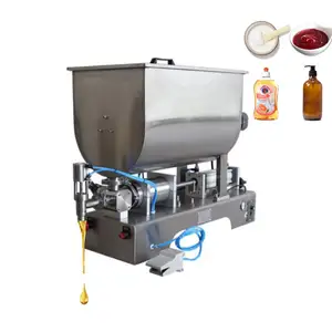 Best Sales Semi-automatic Horizontal One Head Specialized Lotion With Plastic Bottle Filling Machines