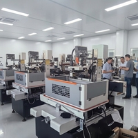 Machine de découpe à fil EDM CNC 5 axes automatique économique et nouvelle, contrôlée par PLC, haute vitesse, DK7745 Jieyue, précision de 0,01 mm