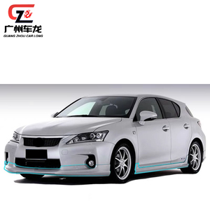 Labbro del diffusore anteriore in materiale ABS per lessus <span class=keywords><strong>CT200H</strong></span> 2013-2015 paraurti per auto Bodykit Spoiler Spoiler parti accessori per esterni - Product Image 6