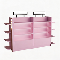 Meuble de présentation lumineux multi-niveaux haut de gamme pour cosmétiques et soins de la peau, vitrine de produits de salon de beauté, meuble de boutique sur pied