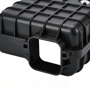 CH PA66 Fibre de verre GF30 Renforcée Résistante à la chaleur, aux UV et aux intempéries Matériau extérieur automobile pour boîtier de radiateur - Product Image 4