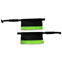 Attaches de sécurité pour ailerons de bodyboard en néoprène rembourré, disponibles en plusieurs tailles