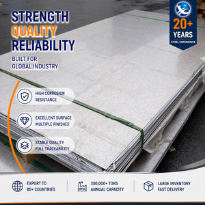 Ss 304 Thin Sheets Mirror Finish Stainless Steel Plate Roofing 1 5mm Anti Slip Cryogenic 904l Inox 2b Decorative Sheet - Product Image 1