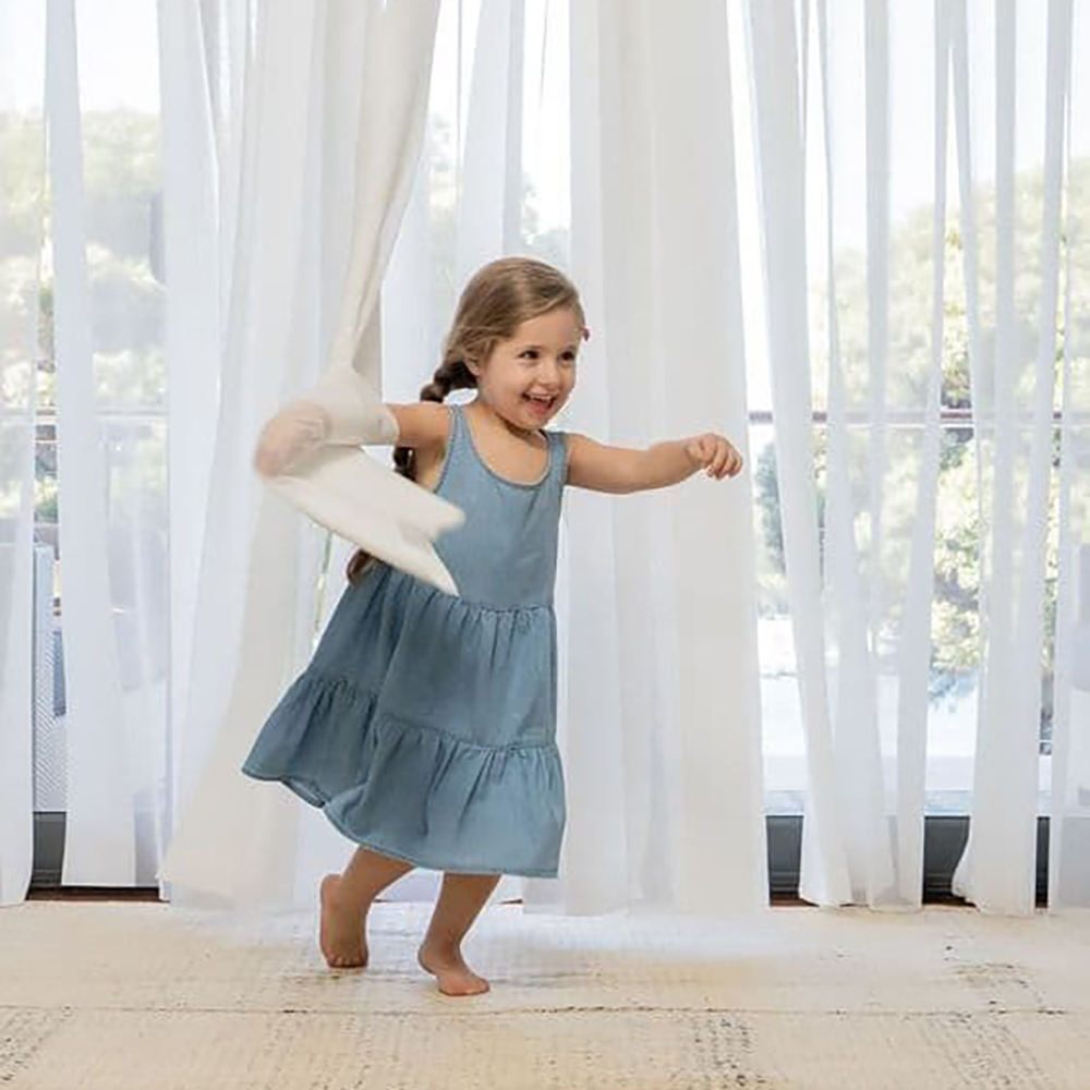 Wholesale Easy Install Simple Plain 100% Polyester Curtains