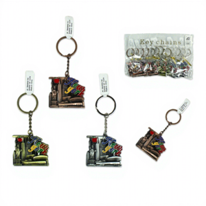 Portachiavi Resistente a Tema New York da 4 Pollici Modello A1428 - Product Image 1