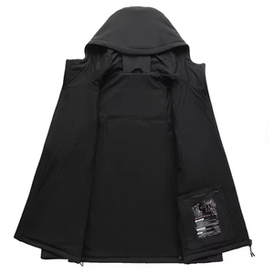 แจ็กเก็ตอุ่นไฟฟ้า USB กันลมสำหรับผู้ชายเสื้อโค้ทให้ความร้อนในฤดูหนาว - Product Image 6