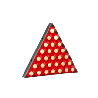 STSLITE-130W LED-Matrix-Panelleuchte 28 Stück Warmweiß DMX512 Artnet Kling-Net 3D-Effekt Bühnen-Soundaktiviertes Dimmbares Disco-Licht