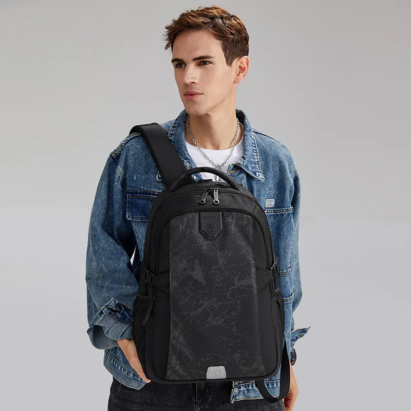 2023 Новый брендовый водонепроницаемый рюкзак для ноутбука большой емкости рюкзак для путешествий Оксфорд рюкзак переработанный