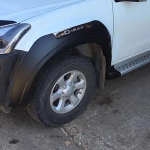 โรงงาน KQD ขายดี บังโคลนรถยนต์ทรงสปอร์ตสีดำ ABS สำหรับ ISUZU DMAX - Product Image 4