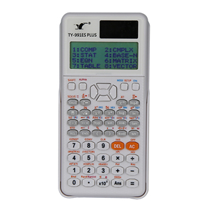 Calculatrice scientifique 417 fonctions garantie de remboursement professionnelle abordable précise à des fins éducatives affichage 10 + 2 - Product Image 1