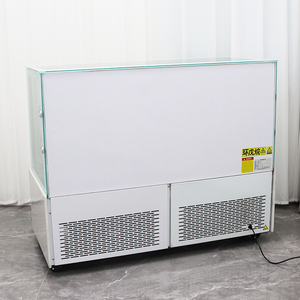 Premium Marble Upright Pastry Shop Refrigerator Front Door Frost Free Digital Temperature Control Dessert <strong>Showcase</strong> Standing <strong>Cake</strong> - Product Image 4