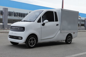 Vehículo de Reparto Pequeño EEC L7e COC, Vehículo Eléctrico de Baja Velocidad, Mini Furgoneta Eléctrica de Carga, Camión Cerrado en Venta - Product Image 3