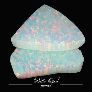 Opale brute en gelée blanche Bello fabriquée par l'homme pour <span class=keywords><strong>la</strong></span> sculpture sur bois - Product Image 2