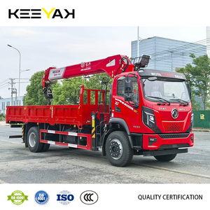 Camiones Grúa <span class=keywords><strong>de</strong></span> Carga DONGFENG <span class=keywords><strong>de</strong></span> Alta Calidad, 240HP, 4x4, Diésel, Usados, con Grúa Telescópica Montada, Camión Grúa XCMG <span class=keywords><strong>de</strong></span> 8 Toneladas - Product Image 6