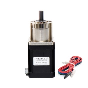 มอเตอร์สเต็ปเปอร์ HANPOSE 17HS6401S-PG <span class=keywords><strong>12V</strong></span> อัตราทด 51:1 71:1 มอเตอร์แบบมีเกียร์ดาวเคราะห์สำหรับแขนกลอัตโนมัติ Nema 17 - Product Image 1