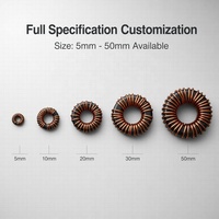 Bobine d'inductance toroïdale haute efficacité pour le filtrage du bruit des alimentations informatiques, fabrication sur mesure, directement de l'usine