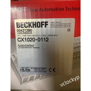 CX1020-0020 Beckhoff NUEVO en Caja, PLC Slice I/O CPU con 2 Puertos Ethernet - Product Image 3