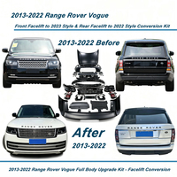 Kit carrosserie pour Range Rover Vogue L405 2013-2022, mise à niveau au style 2023, kit de carrosserie automobile