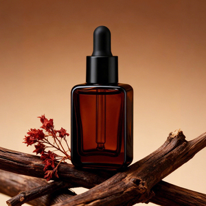 Flacon de sérum pour le visage en verre, réutilisable, pour le maquillage en gros, 30 ml, flacon compte-gouttes de luxe vide - Product Image 1