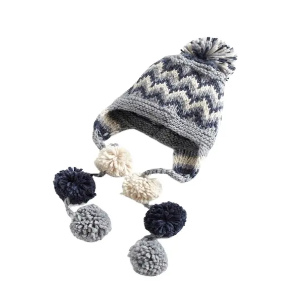 Güzel bebekler sıcak örgü şapkalar faaliyetleri sıcak şapka bebek şeker renk kış şapka