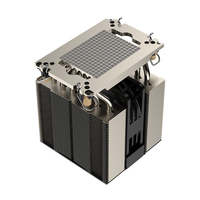 Radiateur de serveur COOLSERVER LGA4189 4U M95 PRO, dissipateur thermique pour processeur, 6 caloducs, deux roulements à billes, 128 CFM, cuivre et aluminium, refroidissement Intel