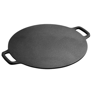 Sartén Multifunción <span class=keywords><strong>para</strong></span> Pizza y Crepas, Wok de Hierro Fundido Pre-Sazonado, Sartén Grande <span class=keywords><strong>para</strong></span> Exteriores, Parrilla <span class=keywords><strong>para</strong></span> Asar - Product Image 1