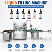 Machine de remplissage automatique de haute précision pour parfums et huiles essentielles en flacons de 30 ml, 50 ml et 100 ml