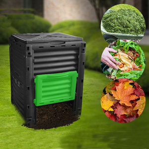 Usine Directement <span class=keywords><strong>Pas</strong></span> <span class=keywords><strong>Cher</strong></span> Poubelle De <span class=keywords><strong>Compost</strong></span> De Jardin Extérieur Facile <span class=keywords><strong>À</strong></span> Assembler Composteur En Plastique Durable Composteur - Product Image 4