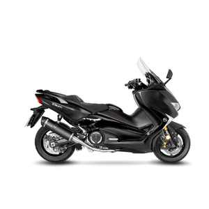 LV One EVO Black Edition Système d'échappement de moto pour YAMAHA T-MAX 530 ABS/DX/SX 2017-2019 Modèle 15128 - Product Image 1