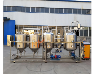Ensemble complet <span class=keywords><strong>de</strong></span> machines <span class=keywords><strong>de</strong></span> raffinage d'huiles comestibles <span class=keywords><strong>de</strong></span> 1 à 50 tonnes/jour / machine <span class=keywords><strong>de</strong></span> raffinage d'huiles végétales noires (tournesol, coton, palme) - Product Image 5