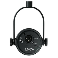 MV7 MV7 Dynamisches Mikrofon, erfrischt mit einem anpassbaren LED-Touch panel-USB-C und XLR-Ausgängen Profession elle Aufnahme