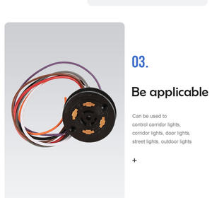 جهاز تحكم Zhaga منخفض الجهد 12 فولت جهاز استشعار ضوئي لإضاءة الشوارع - Product Image 4