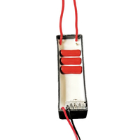 Module générateur d'impulsions haute tension 10-12KV à entrée 3.7V/7.4V pour fouet électrique d'élevage
