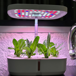 Full spettrum Indoor ha condotto la luce idroponica intelligente vasi <span class=keywords><strong>da</strong></span> <span class=keywords><strong>fiori</strong></span> <span class=keywords><strong>da</strong></span> <span class=keywords><strong>giardino</strong></span> Smart fioriere <span class=keywords><strong>per</strong></span> la coltivazione di <span class=keywords><strong>semi</strong></span> di piante - Product Image 1
