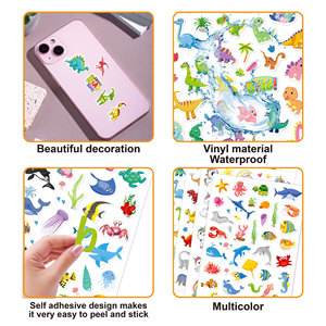 Vinilo Adhesivo Personalizado, Ecológico, Resistente al Agua, Duradero, Hojas de Adhesivos con Corte Kiss-Cut en Colores Personalizados para Niños, Venta al Por Mayor - Product Image 6