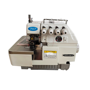 Machine à coudre surjeteuse à entraînement direct 5 fils 757, machine à coudre industrielle - Product Image 1