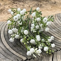 Rangkaian Gypsophila Buatan, Buket Pengantin, Dekorasi Pernikahan di Rumah, Dekorasi Bunga Buatan, Alat Peraga Fotografi