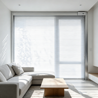 Persianas Enrollables Verticales Modernas Eléctricas Personalizadas, Cortinas Motorizadas Impermeables para Ventanas, Protección UV, Resistentes al Fuego, para Uso Diario